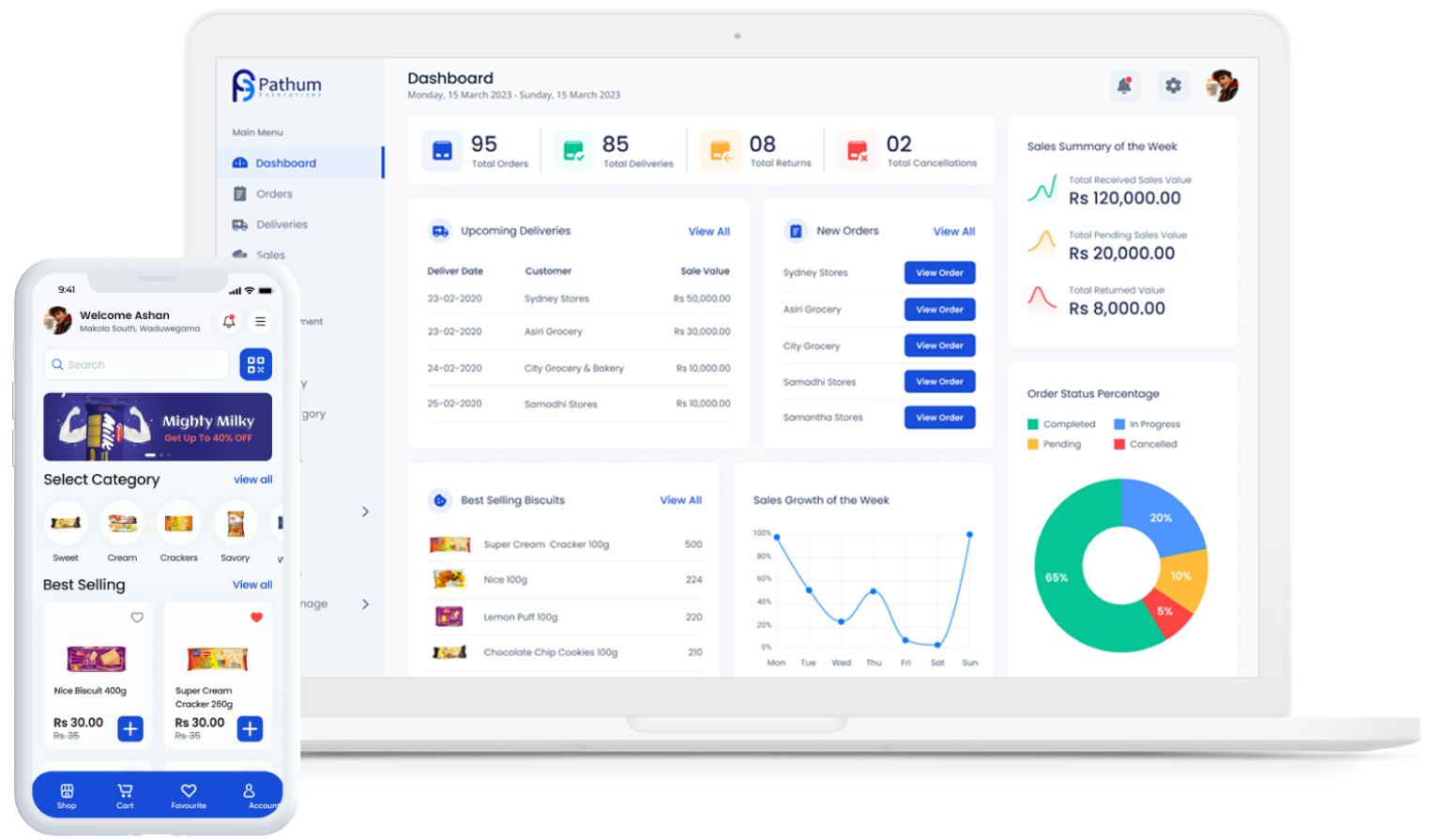 gessoart-pathum-distribution-app-mockup